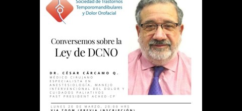 Conversemos sobre la ley de Dolor Crónico no Oncológico